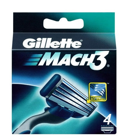 Gillette Mach 3 barberblade - 4 barberblade