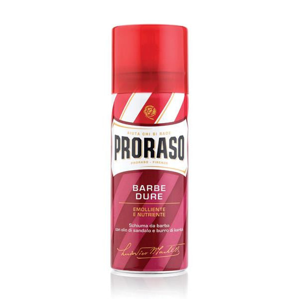 Proraso Barberskum - Sandeltræsolie og Shea butter, 50 ml (Rejse)