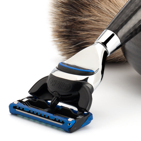 EDITION 1 - Shaving set, 3-parts, silvertip badger, Gillette® Fusion