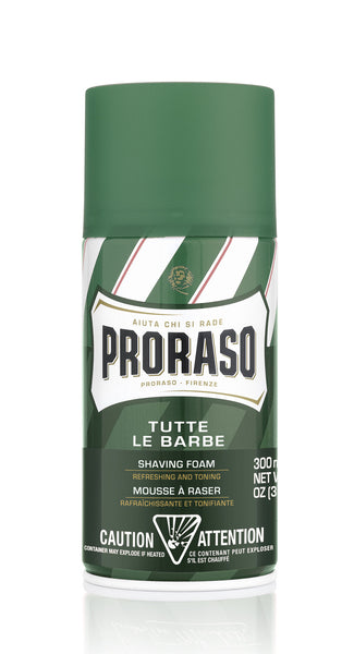 Proraso barberskum  - Eucalyptus & Menthol (forfriskende), 300ml
